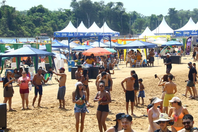 Estrutura preparada para a programação de aniversário