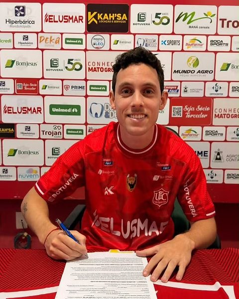 Tomás Dias União, meia canhoto, retorna ao União para a Copa FMF.
