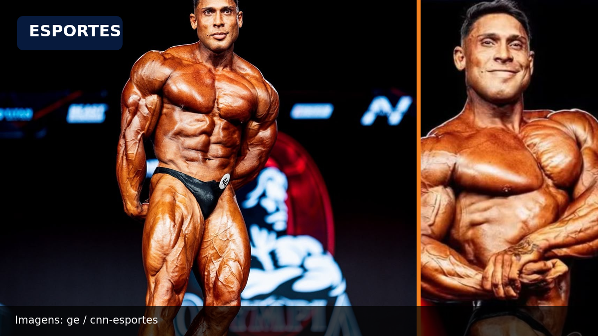 Ramon Dino fica em 3º lugar no Mr. Olympia 2026