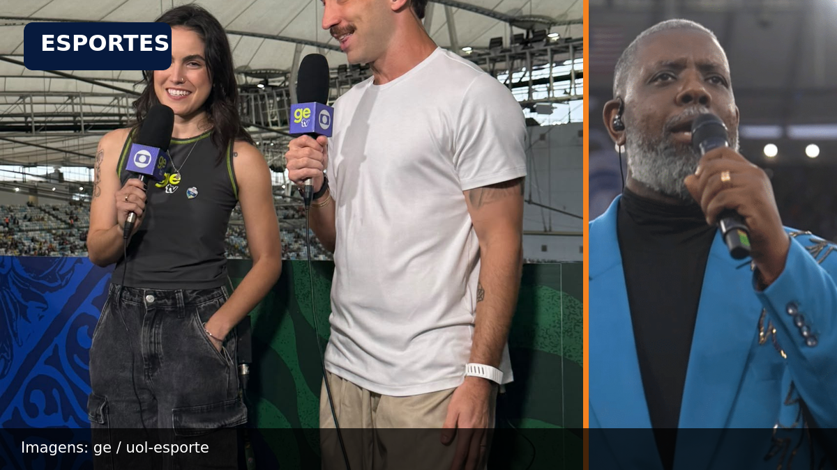 NFL no Rio reúne famosos e tem Péricles no hino