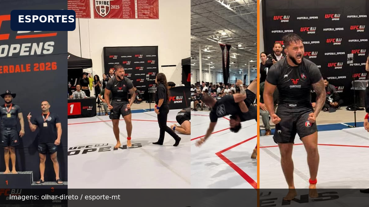 Cuiabano Igor Queiroz conquista UFC BJJ Open na Flórida