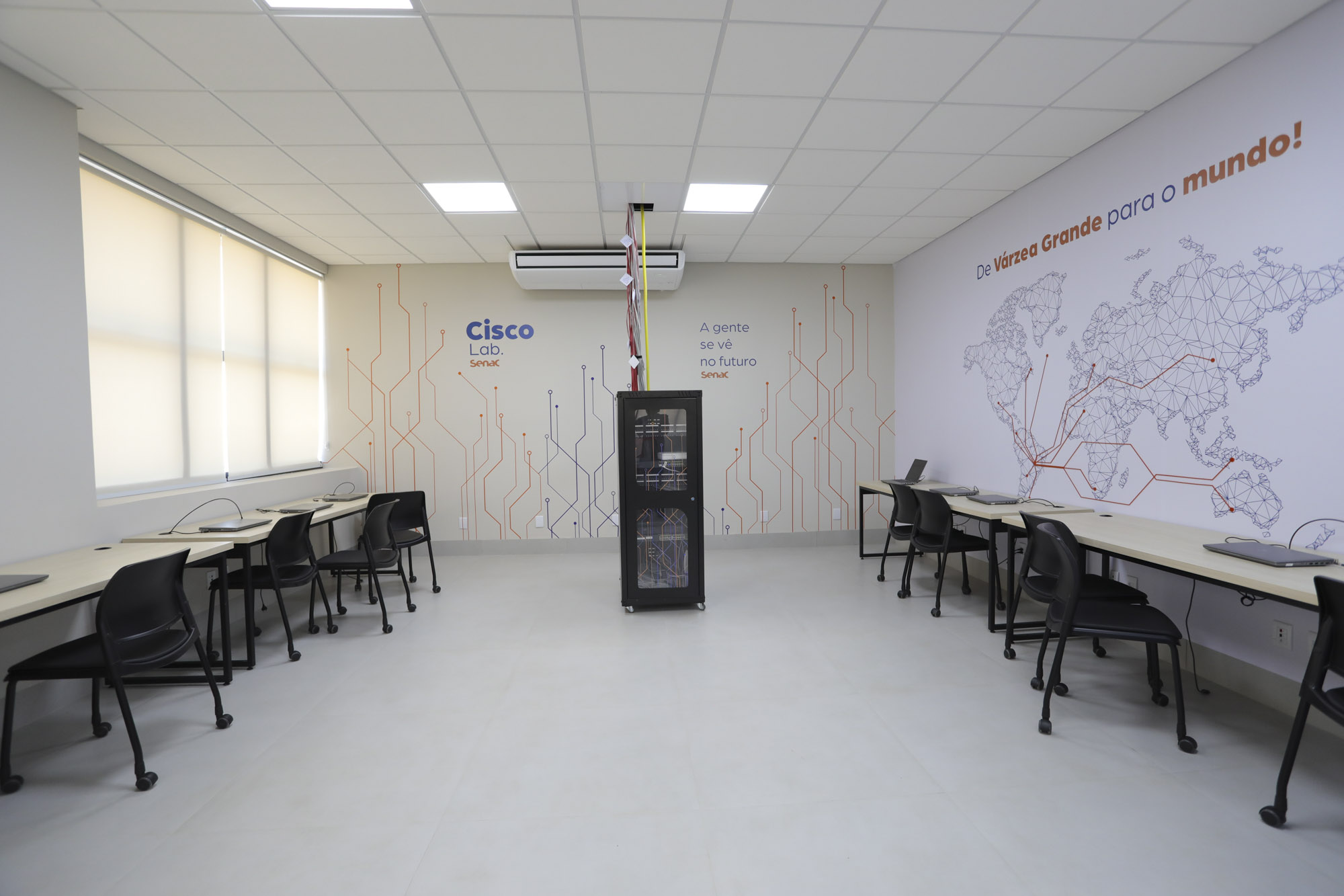 Senac-MT inaugura primeiro laboratório Cisco em Várzea Grande com curso de redes