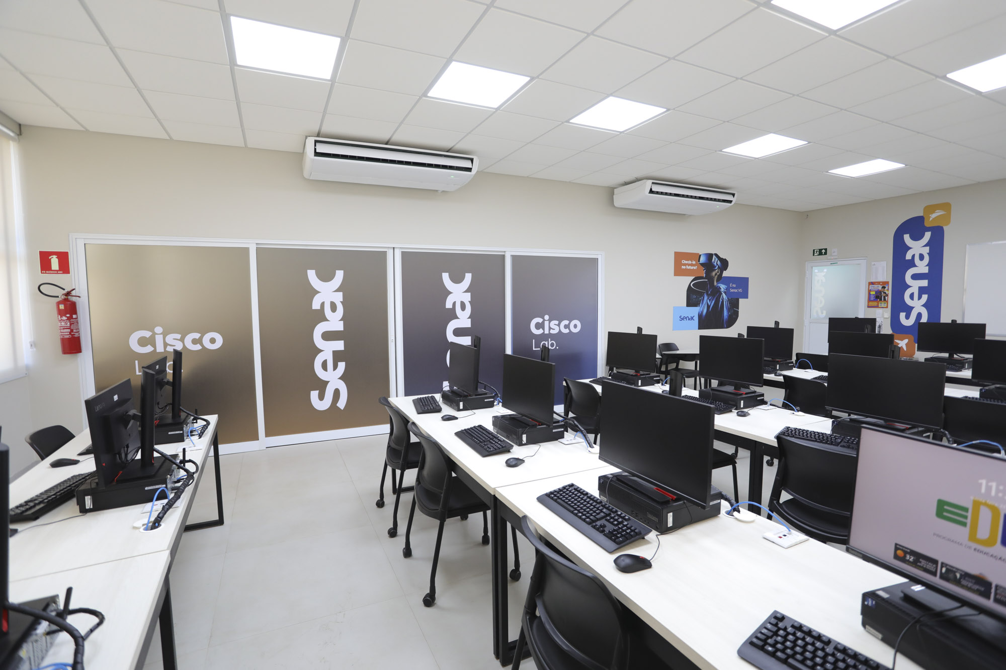 Senac-MT inaugura primeiro laboratório Cisco em Várzea Grande com curso de redes