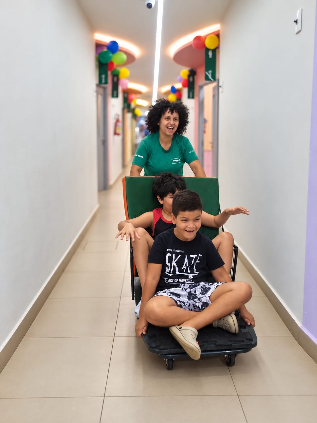 Unimed Cuiabá promoveu semana de brincadeiras tradicionais para pacientes infantis