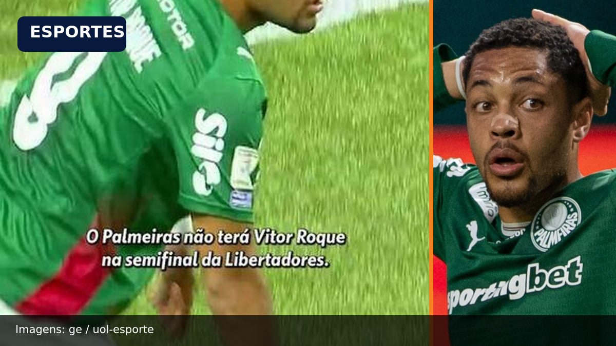 Vitor Roque desfalca Palmeiras na semifinal da Libertadores