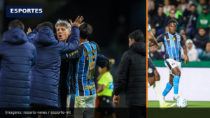 Grêmio vence Coritiba nos acréscimos e encerra jejum