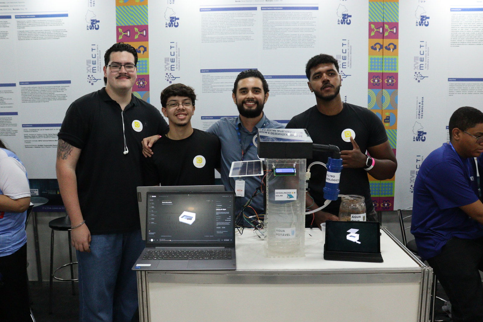 Alunos do Senac-MT conquistaram três prêmios na Semana Nacional de Tecnologia